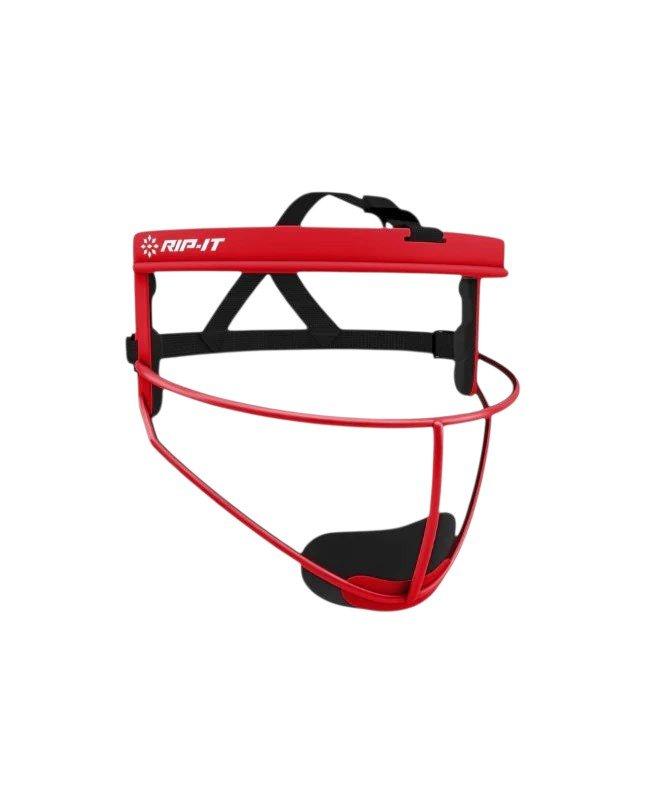 RIP-IT Girls' Defense Pro Softball Fielder's Face Mask - Scarlet - SCARLET